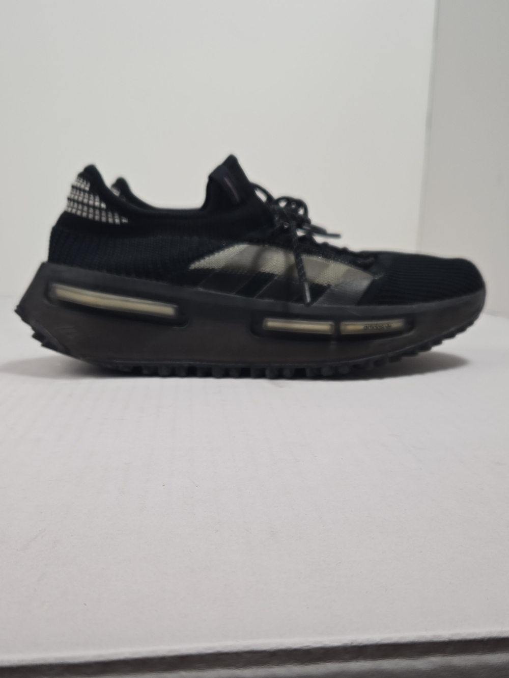 RARE Adidas NMD_S1 Triple Black Men's Sz 10.5 Sporty Athlectic Casual